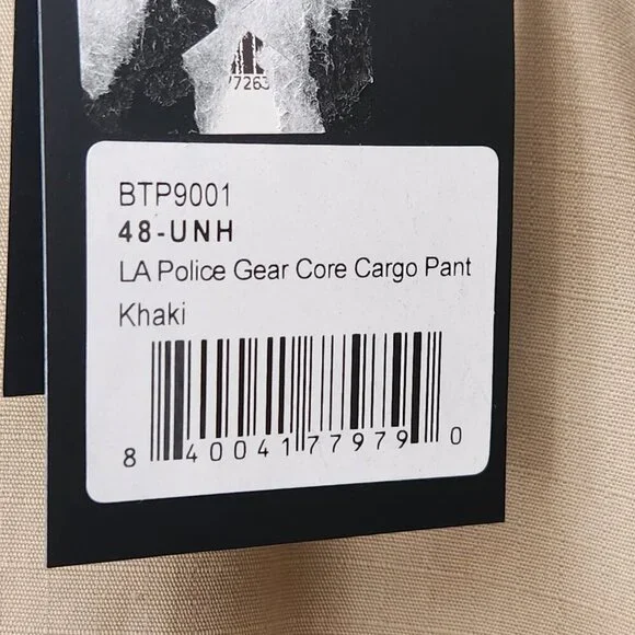 LAPG LA Police Gear NWT Core Cargo Tactical EMS Pants Rip Stop Khaki 48xUNH - Picture 6 of 9